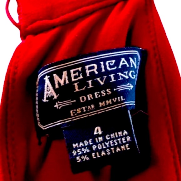 AMERICAN LIVING Hi Neck Halter Dress size 4 - Picture 8 of 8